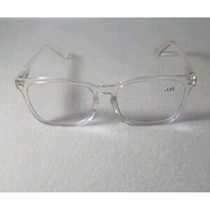 Videbla Blue Light Blocking Reading Glasses Computer Tablet Strength 1.50 Clear